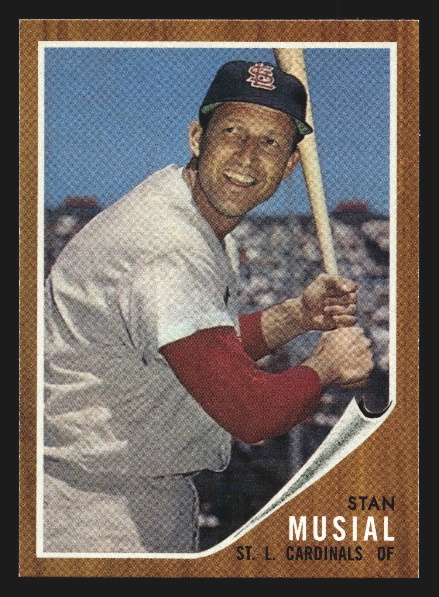 2019 Topps Iconic Card Reprints Stan Musial #ICR-24 1962 Topps HOF - Baseball Card Single