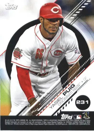 2019 Topps MLB Stickers #231 Paul DeJong/Yasiel Puig NM-MT - Baseball Card Single