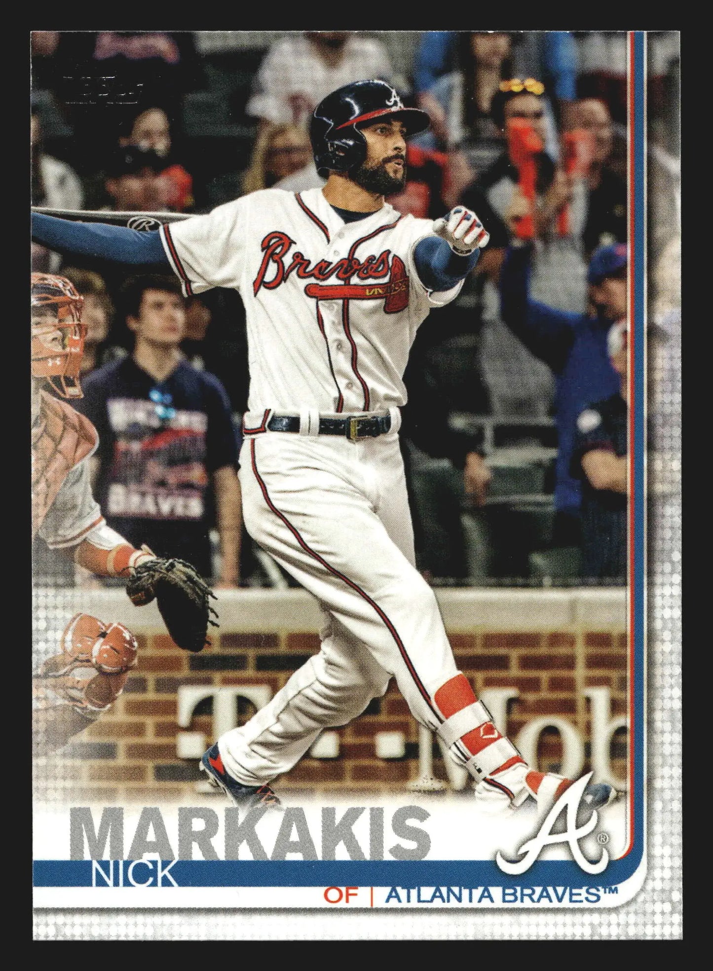 2019 Topps Nick Markakis #350 Atlanta Braves - Baseball Card Single