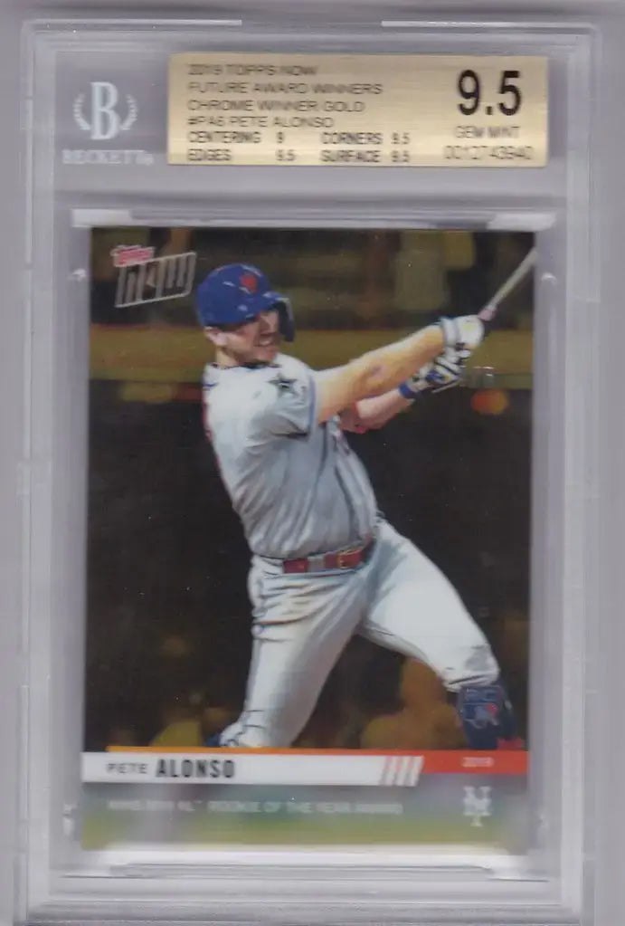 2019 Topps Now Future #PA6 Pete Alonso RC 4/5 BGS 9.5