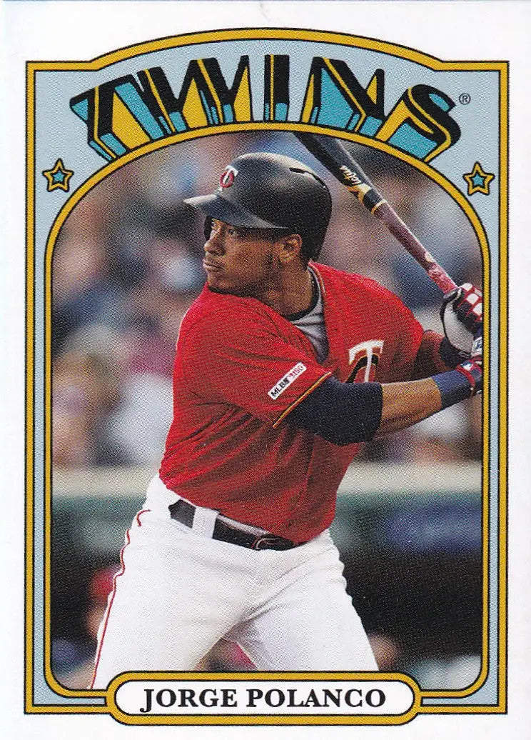 2019 TOPPS NOW THROW BACK THURSDAY TBT #138 JORGE POLANCO- MINNESOTA TWINS - Baseball Card Single