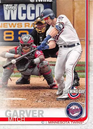 2019 Topps Opening Day Mitch Garver baseball card Twins NM-MT collectible