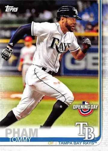 2019 Topps Opening Day Tommy Pham baseball card Rays NM-MT collectible