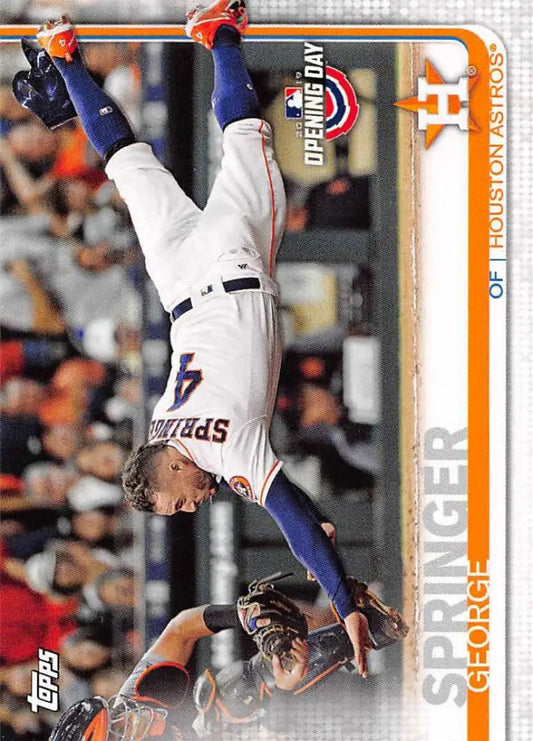 2019 Topps Opening Day #40 George Springer NM-MT Astros ID:19881 - Baseball Card Single