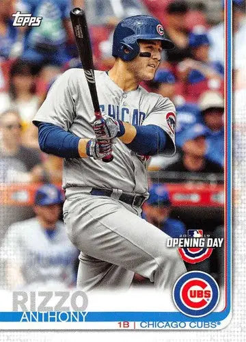 2019 Topps Opening Day #86 Anthony Rizzo NM-MT Cubs ID:19898 - Baseball Card Single