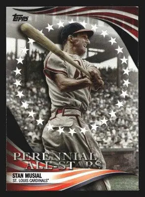 2019 Topps Perennial All-Stars Stan Musial #PAS-12 Cardinals HOF - Baseball Card Single