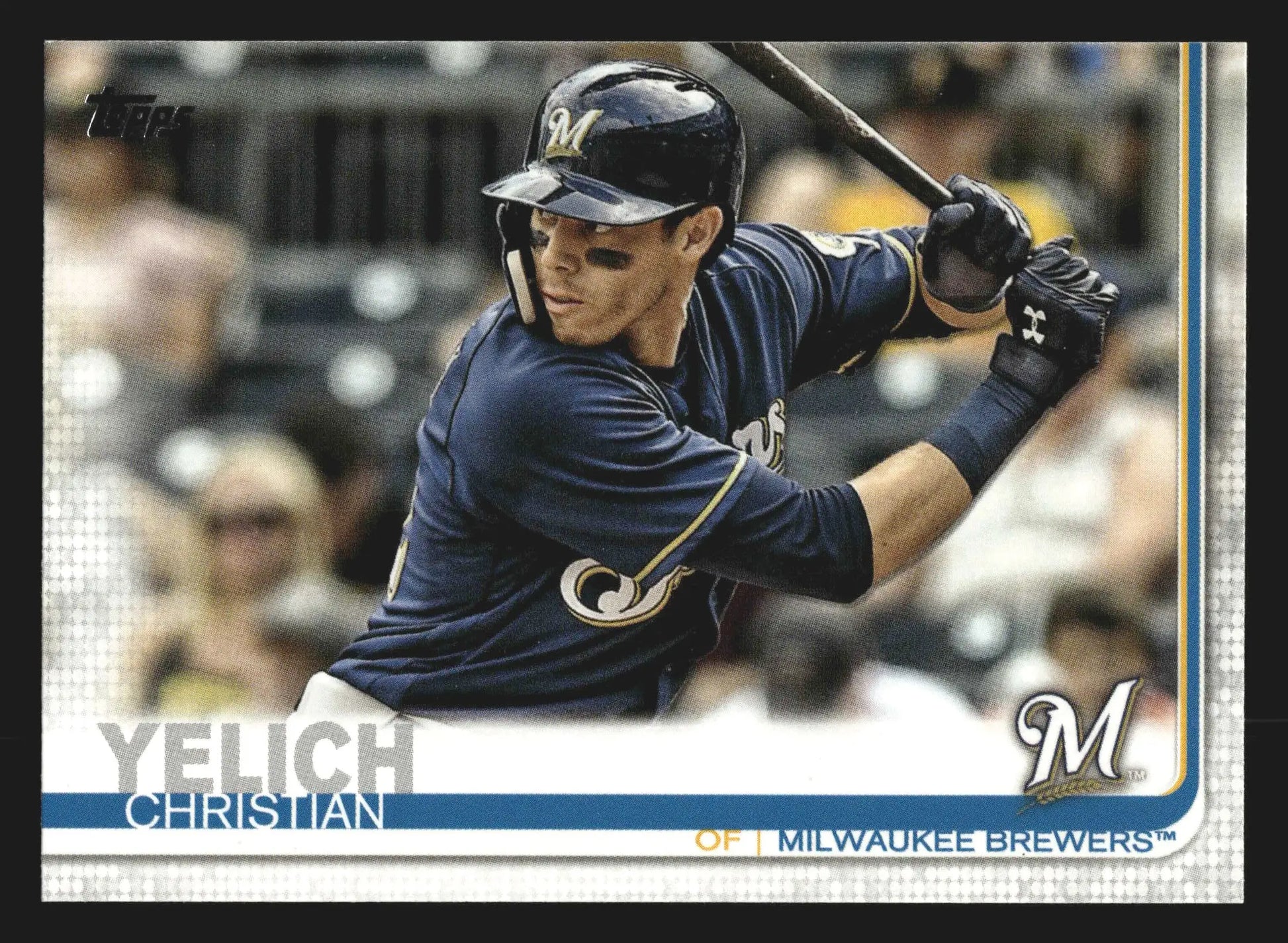 2019 Topps Series 1 #300 Christian Yelich Milwaukee Brewers - Baseball Card Single