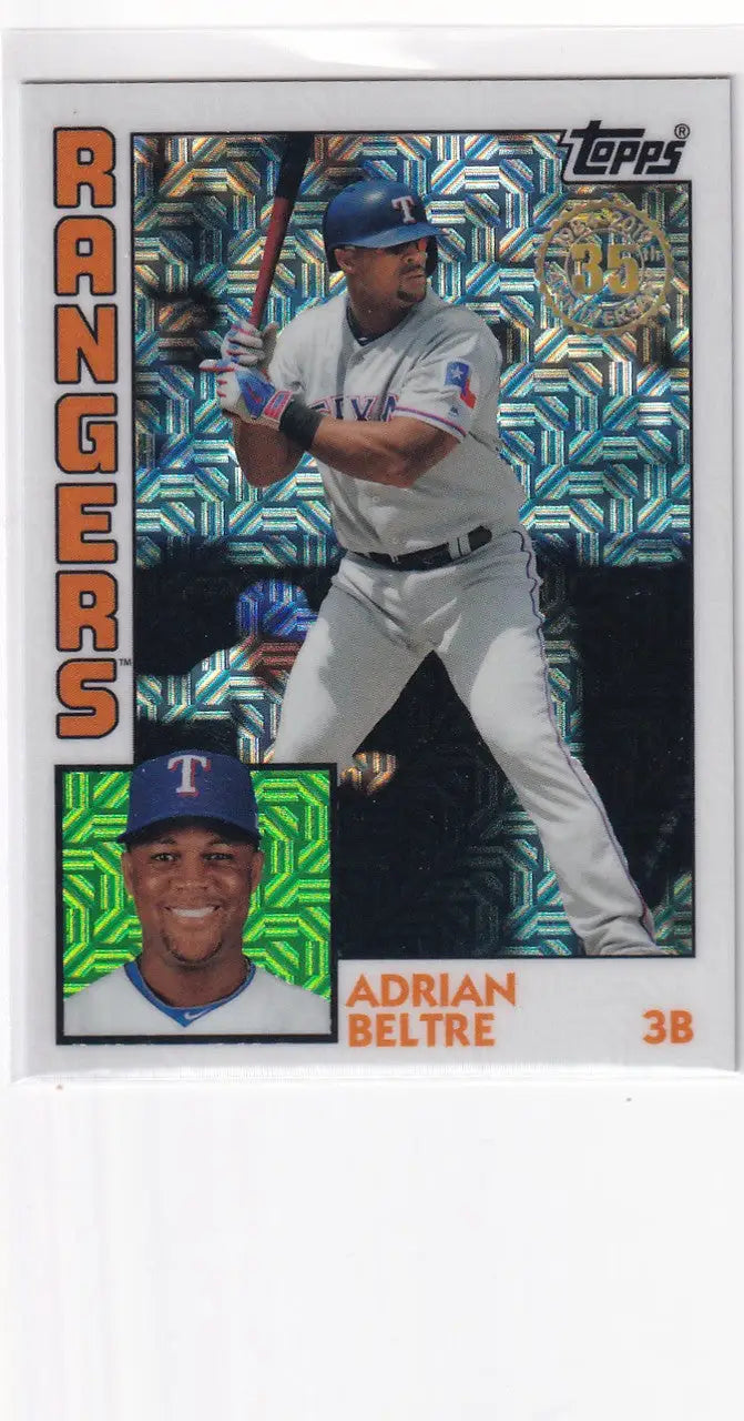 2019 TOPPS #T84-38 ADRIAN BELTRE MOJO- TEXAS RANGERS - Baseball Card Single