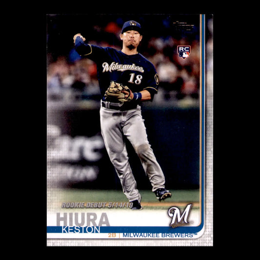2019 Topps Update #1 - 150 Complete Your Set You Choose Pick Baseball Card MLB - #52 Keston Hiura (RC) - Baseball Card