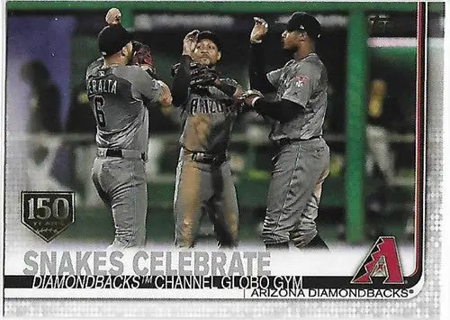 2019 Topps Update 150th Anniversary #US98 Adam Jones/Jarrod Dyson/David Peralta - Baseball Card Single