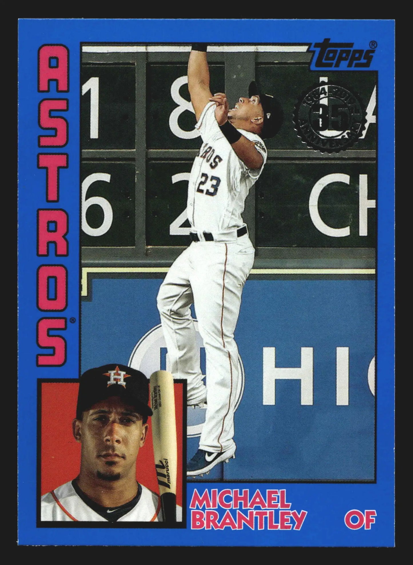 2019 Topps Update 1984 Topps #84-46 Michael Brantley Blue Astros - Baseball Card Single