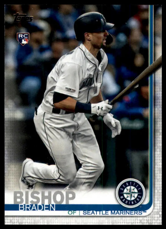 2019 Topps Update Braden Bishop RC US125 Seattle Mariners NM - Baseball Card Single
