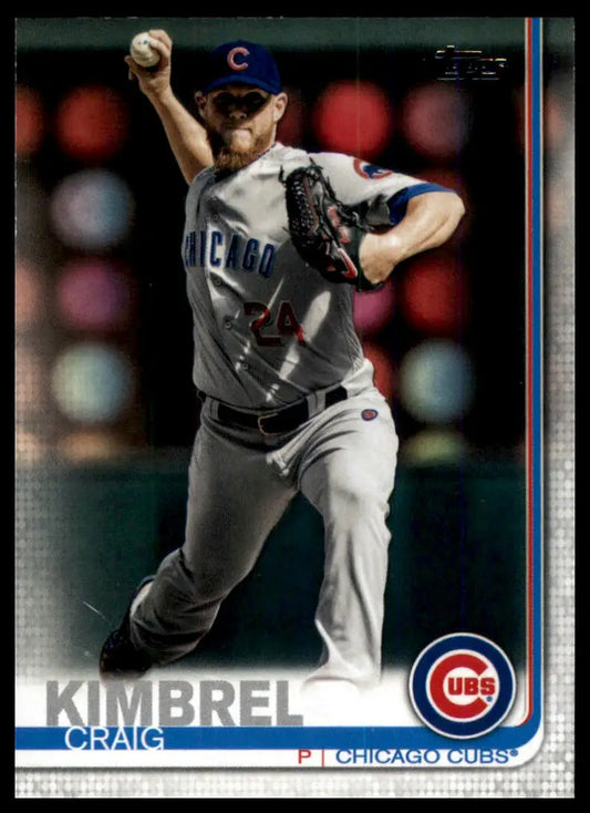 2019 Topps Update Craig Kimbrel US269 Chicago Cubs NM - Baseball Card Single