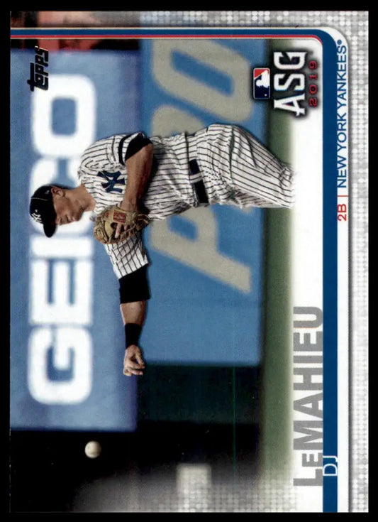 2019 Topps Update DJ LeMahieu US117 New York Yankees NM - Baseball Card Single