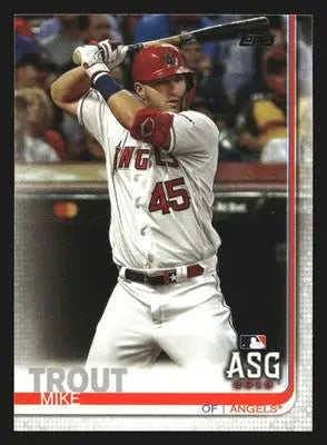 2019 Topps Update Mike Trout #US146 2019 All-Star Game Angels - Baseball Card Single