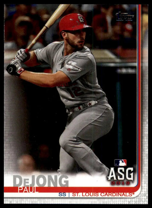 2019 Topps Update Paul DeJong US54 St. Louis Cardinals NM - Baseball Card Single