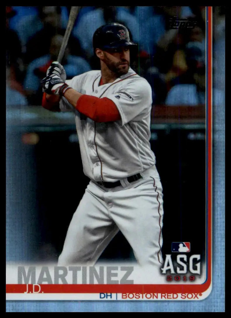 2019 Topps Update - Rainbow Foil J.D. Martinez US134 Boston Red Sox MP - Baseball Card Single