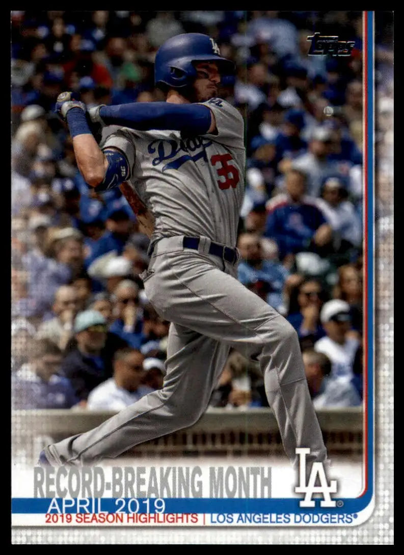 2019 Topps Update Record-Breaking Month US113 Los Angeles Dodgers NM - Baseball Card Single