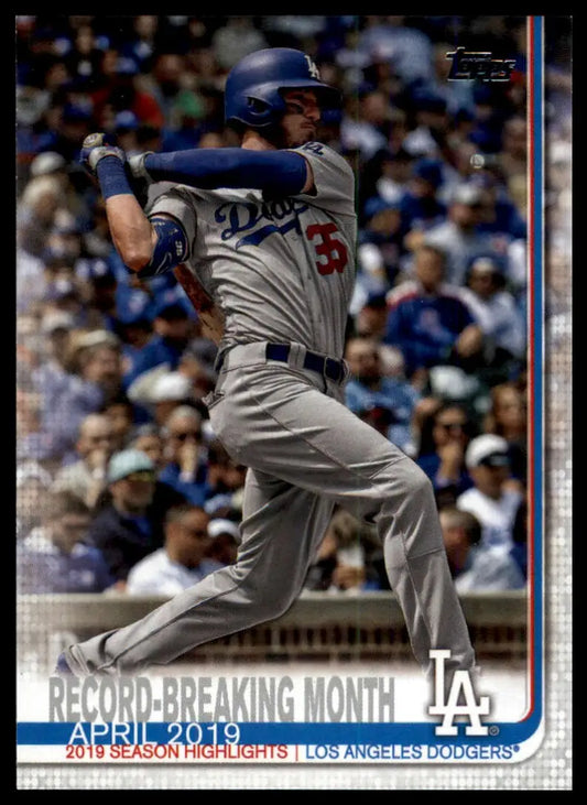 2019 Topps Update Record-Breaking Month US113 Los Angeles Dodgers NM - Baseball Card Single