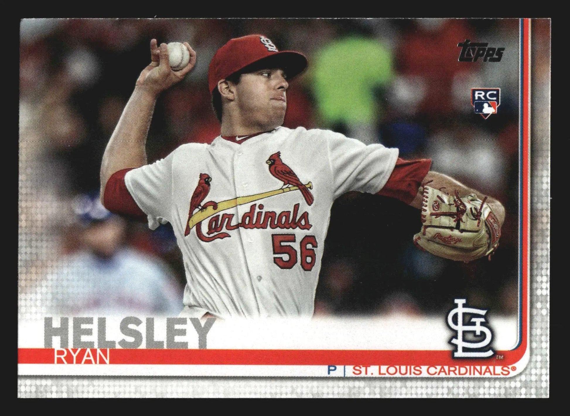 2019 Topps Update Ryan Helsley #US248 RC Rookie St. Louis Cardinals - Baseball Card Single