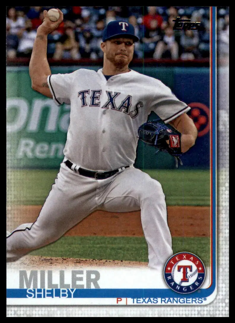 2019 Topps Update Shelby Miller US221 Texas Rangers NM - Baseball Card Single
