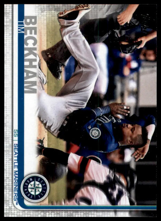 2019 Topps Update Tim Beckham US37 Seattle Mariners NM - Baseball Card Single