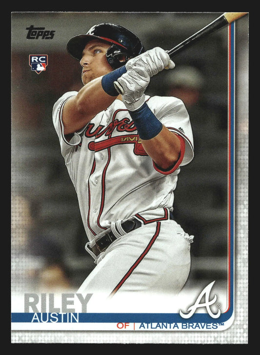 2019 Topps Update #US100 Austin Riley Braves RC - Baseball Card Single