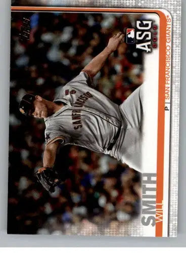 2019 Topps Update #US135 Will Smith NM-MT Giants - Baseball Card Single