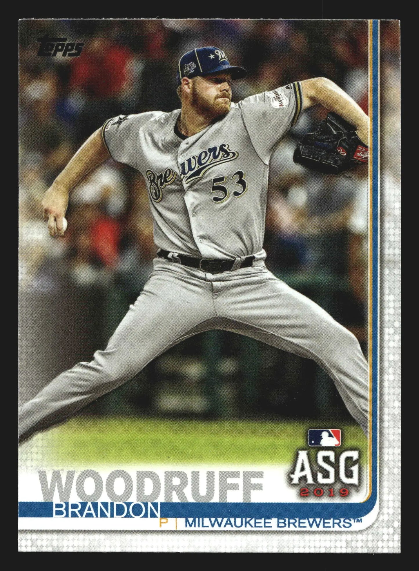 2019 Topps Update #US141 Brandon Woodruff All-Star Game Brewers - Baseball Card Single