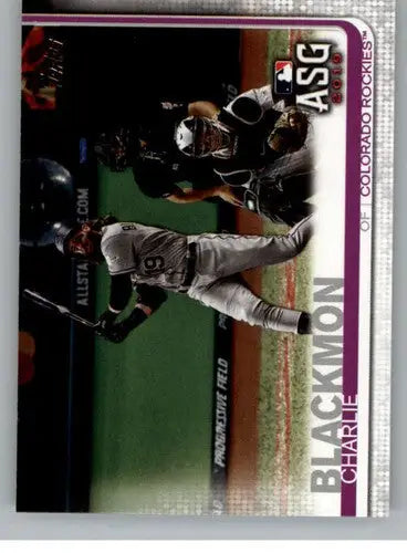 2019 Topps Update #US178 Charlie Blackmon NM-MT Rockies - Baseball Card Single