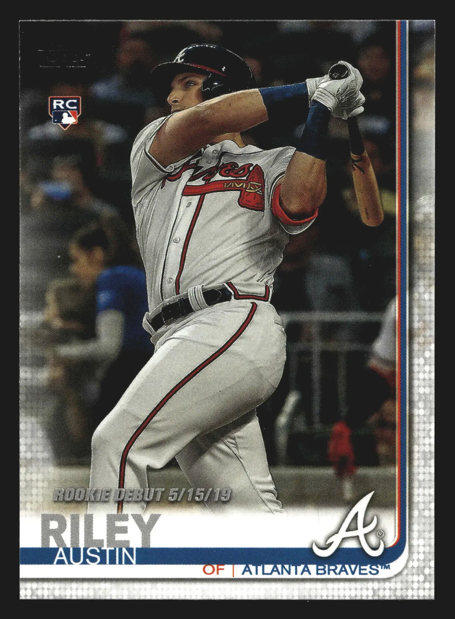 2019 Topps Update #US252 Austin Riley Braves Rookie Debut RC - Baseball Card Single