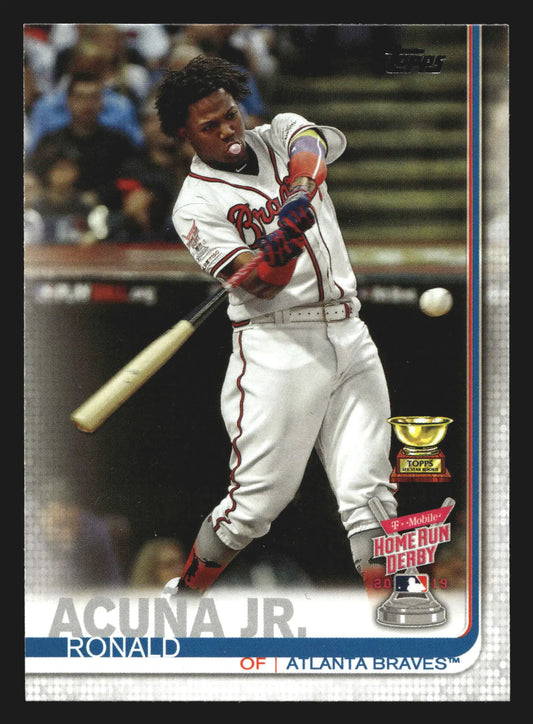 2019 Topps Update #US271 Ronald Acuna Jr. Home Run Derby Braves - Baseball Card Single