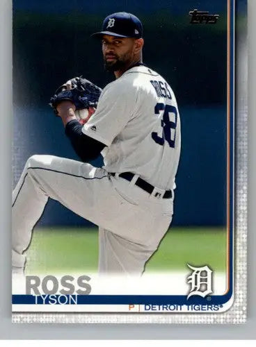 2019 Topps Update #US281 Tyson Ross NM-MT Tigers - Baseball Card Single