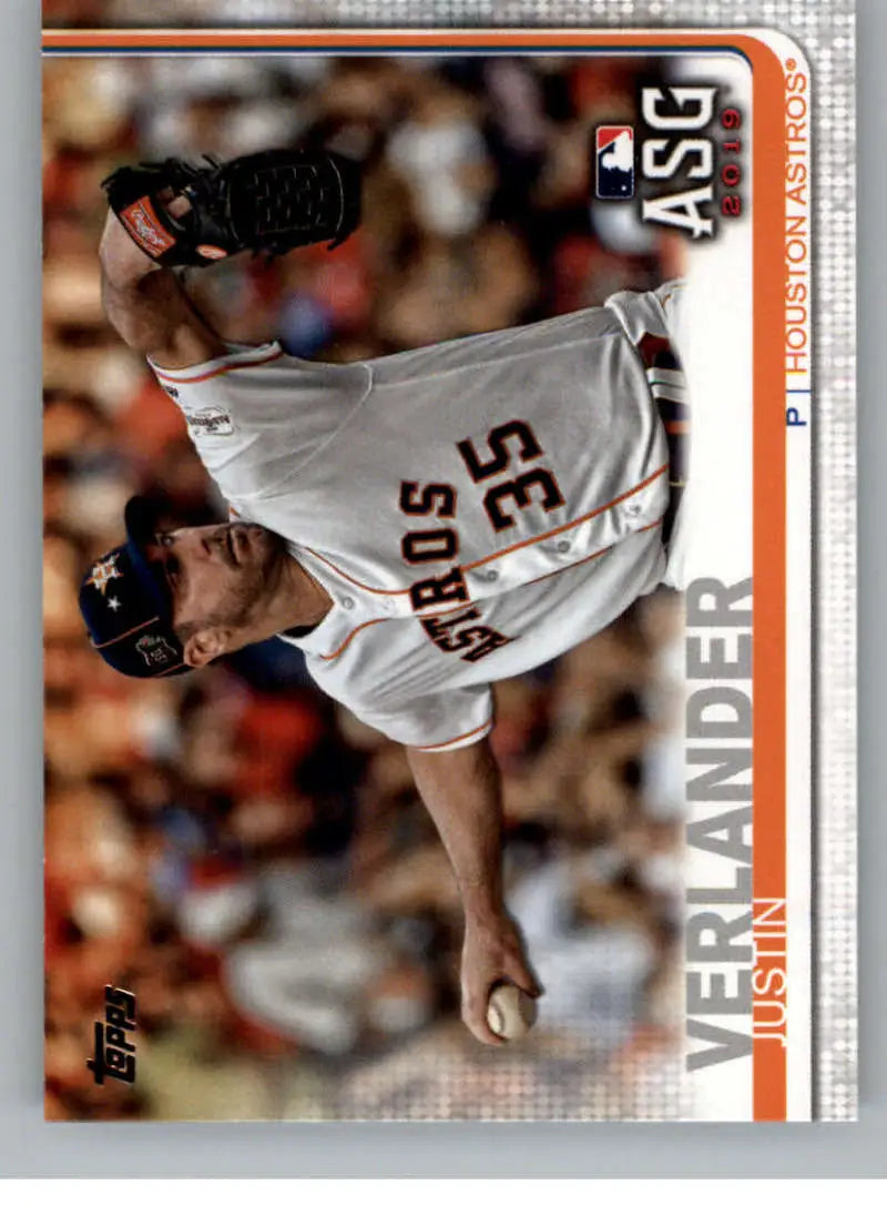 2019 Topps Update #US96 Justin Verlander NM-MT Astros ID:22830 - Baseball Card Single