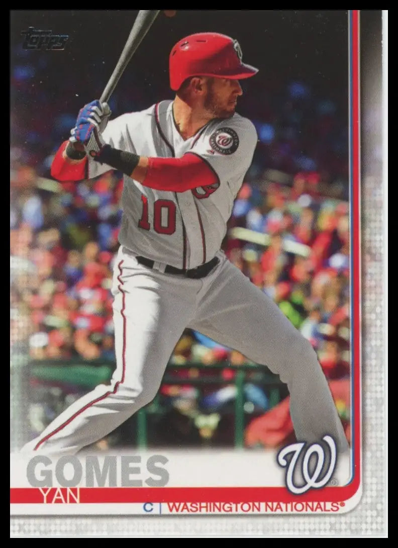 2019 Topps Update Yan Gomes US280 Washington Nationals NM - Baseball Card Single