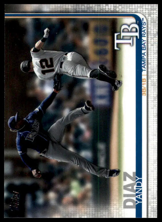 2019 Topps Update Yandy Diaz US68 Tampa Bay Rays NM - Baseball Card Single
