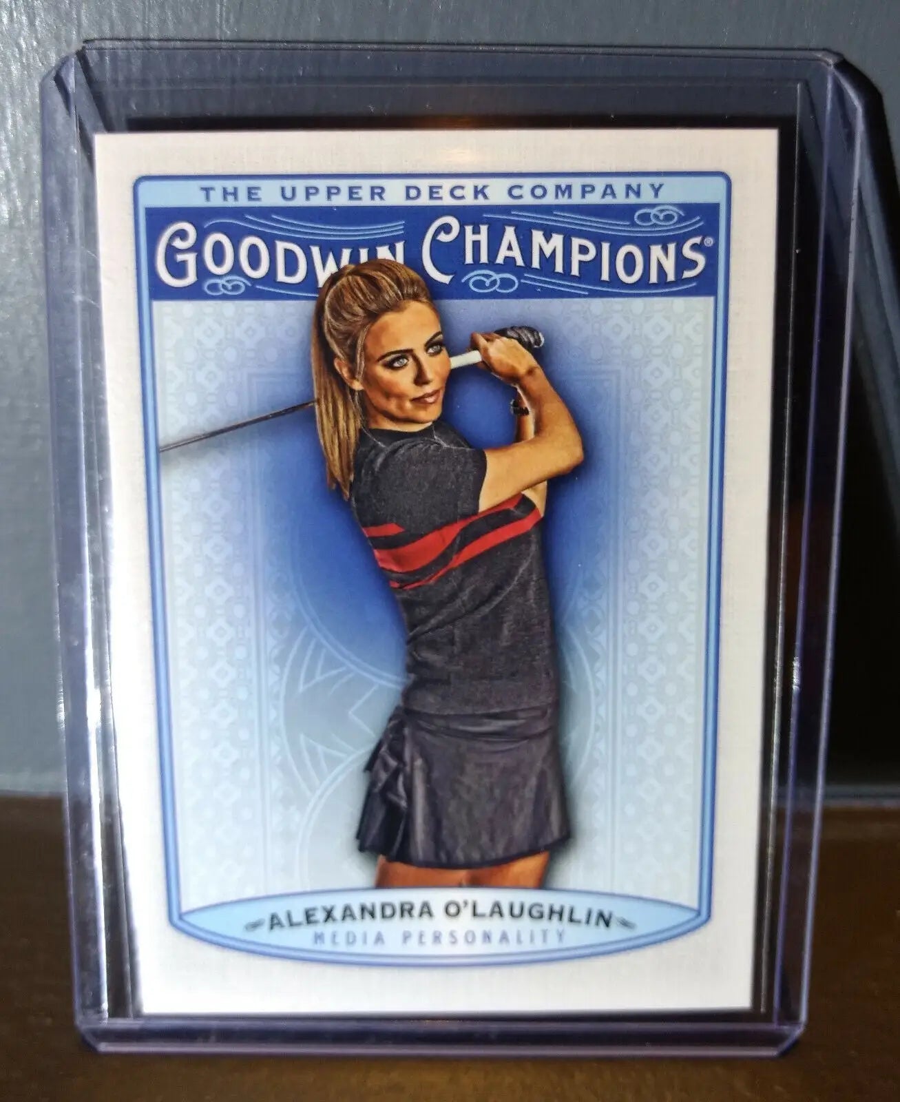 2019 Upper Deck Goodwin Champions Alexandra O’Laughlin Media Personality Card - Non-Sports Card Single