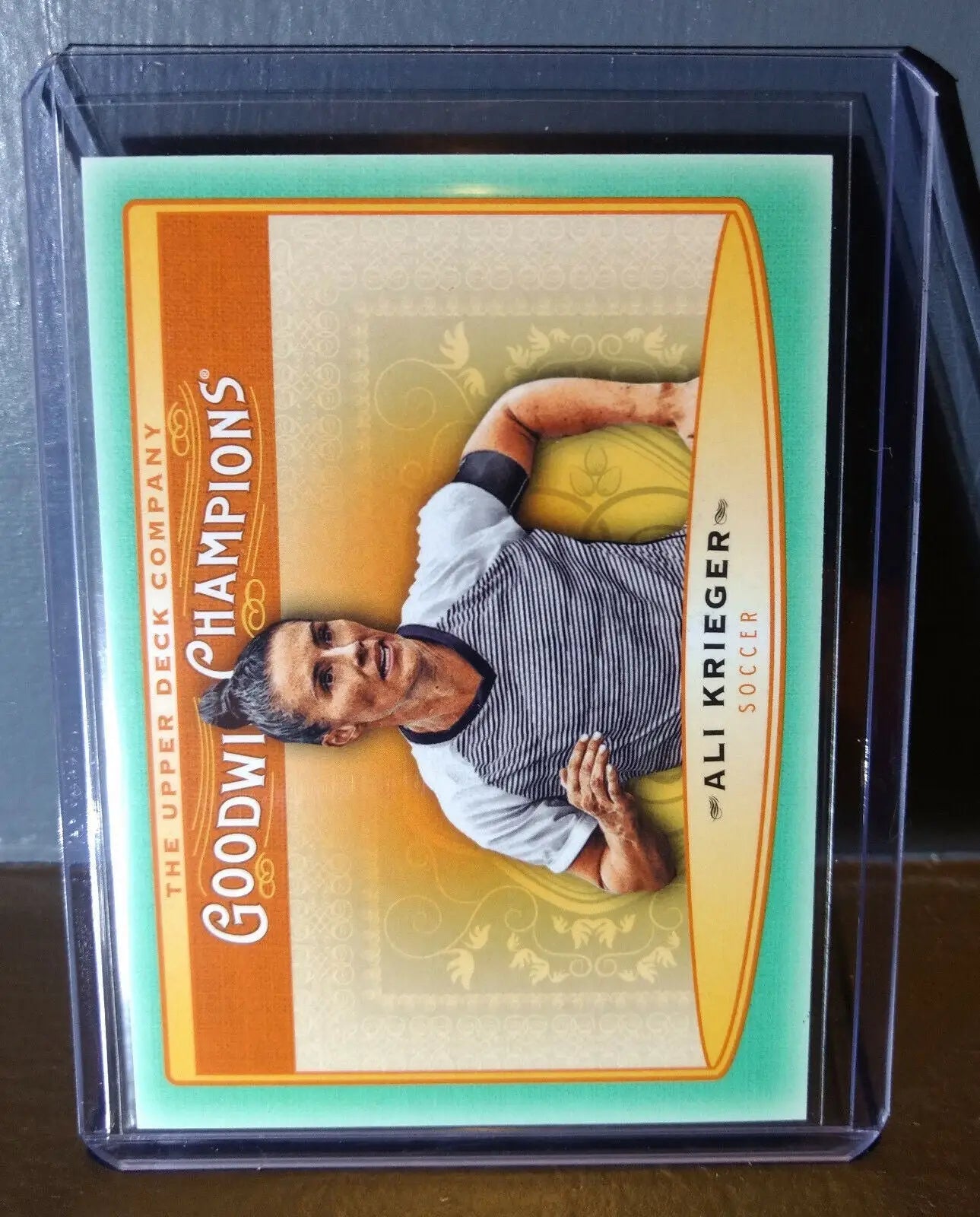 2019 Upper Deck Goodwin Champions Ali Krieger #72 Soccer Trading Card - Soccer Card Single