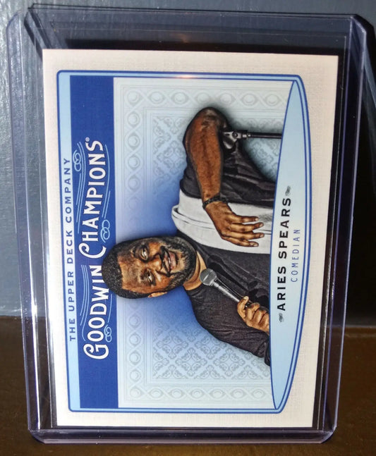 2019 Upper Deck Goodwin Champions Aries Spears #79 Comedian Trading Card - Entertainment Card Single