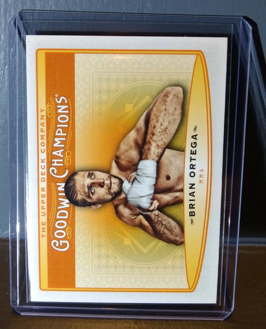 2019 Upper Deck Goodwin Champions Brian Ortega #58 Mixed Martial Arts Card - UFC/MMA Card Single