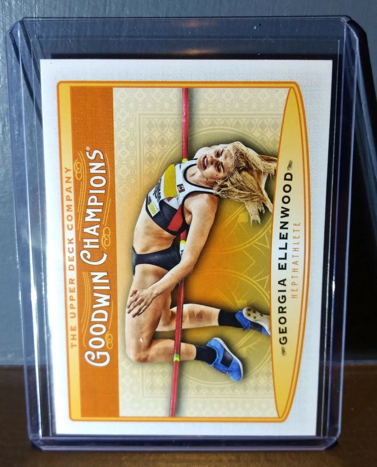 2019 Upper Deck Goodwin Champions Georgia Ellenwood #87 Hepthathlete Card - Other