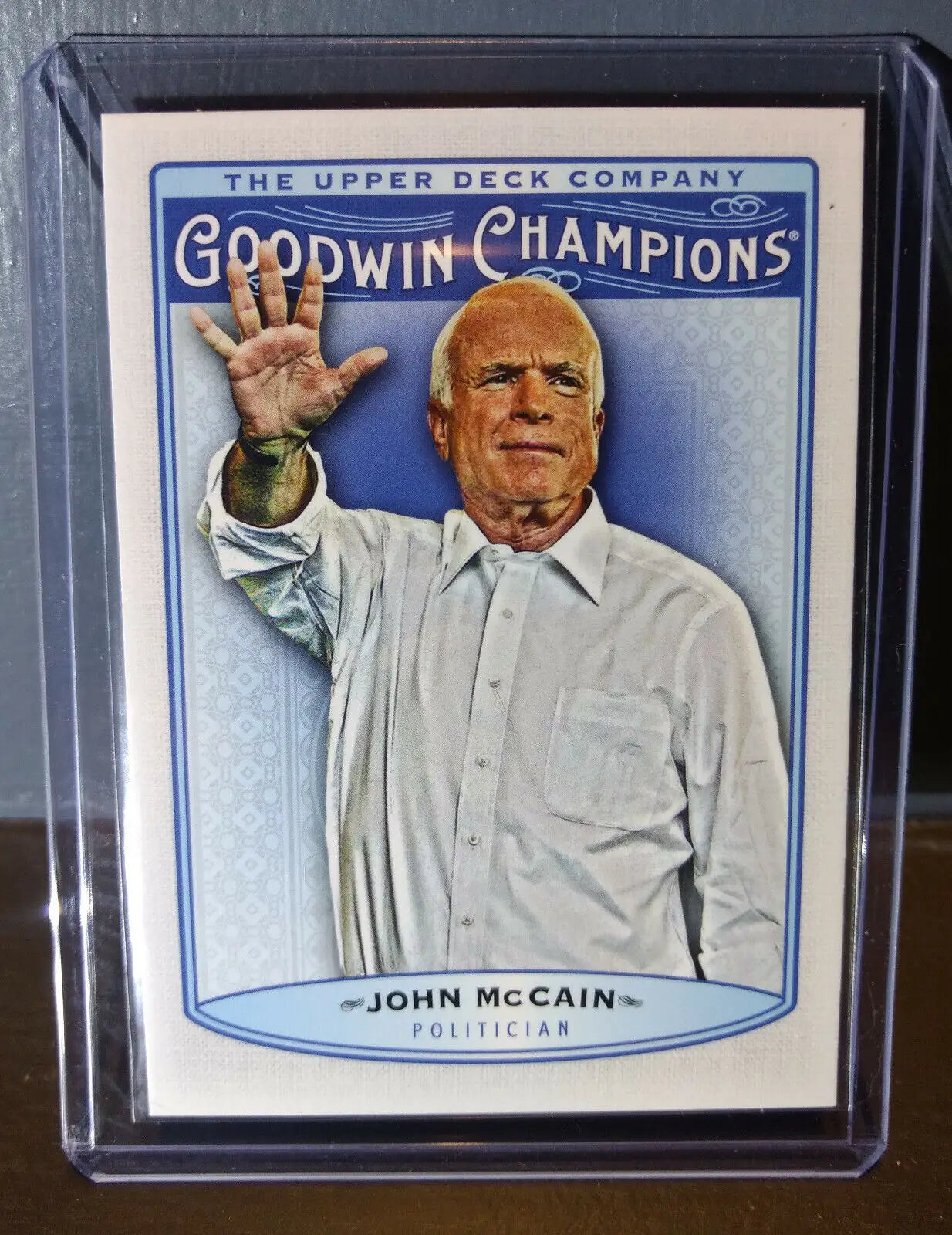 2019 Upper Deck Goodwin Champions John McCain #38 Politician Trading Card - Non-Sports Card Single