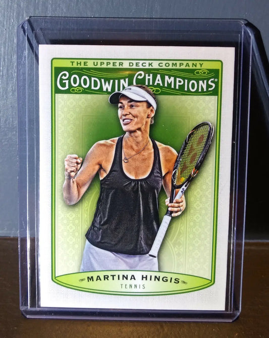 2019 Upper Deck Goodwin Champions Martina Hingis #5 Tennis Card - Tennis Card Single
