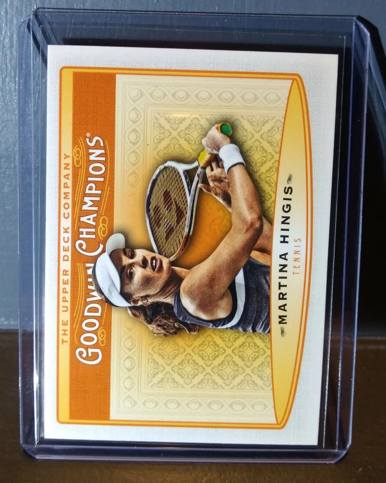 2019 Upper Deck Goodwin Champions Martina Hingis #55 Tennis Card - Tennis Card Single