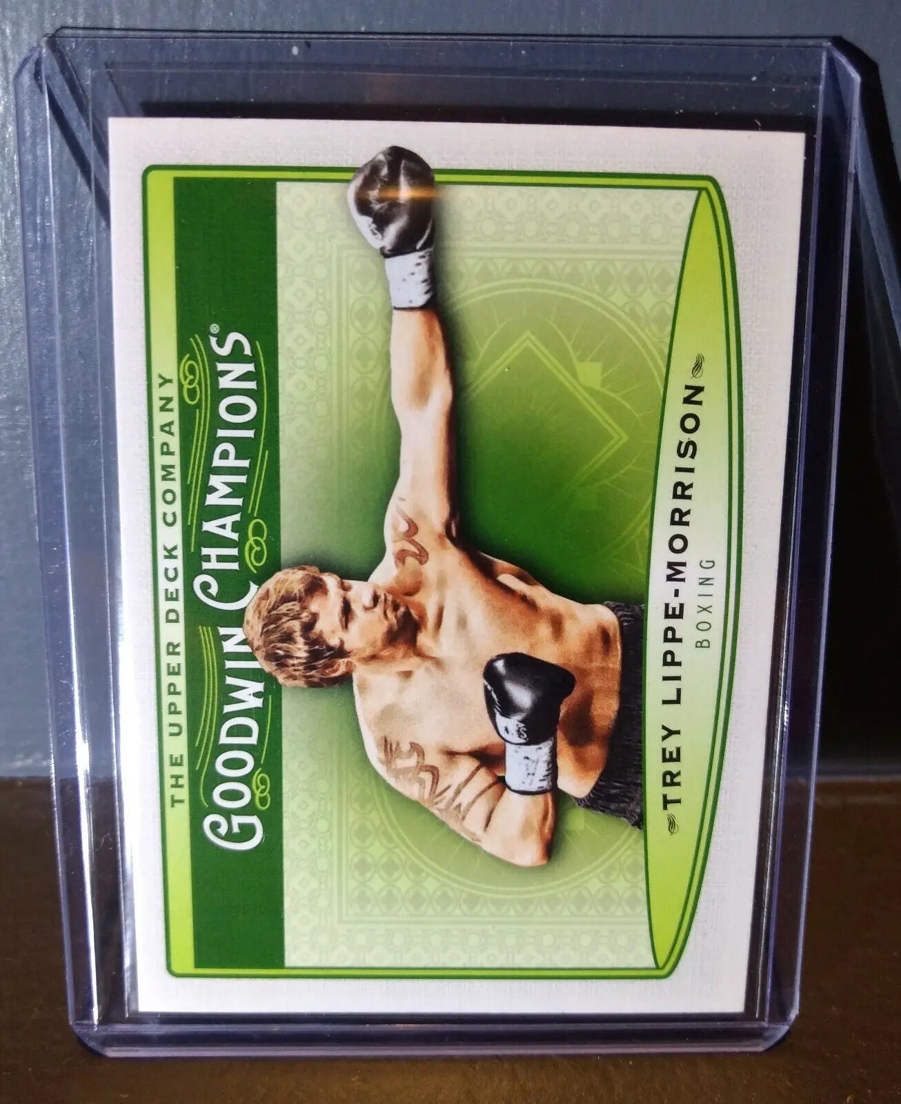 2019 Upper Deck Goodwin Champions Trey Lippe-Morrison #84 Boxing Trading Card - Other