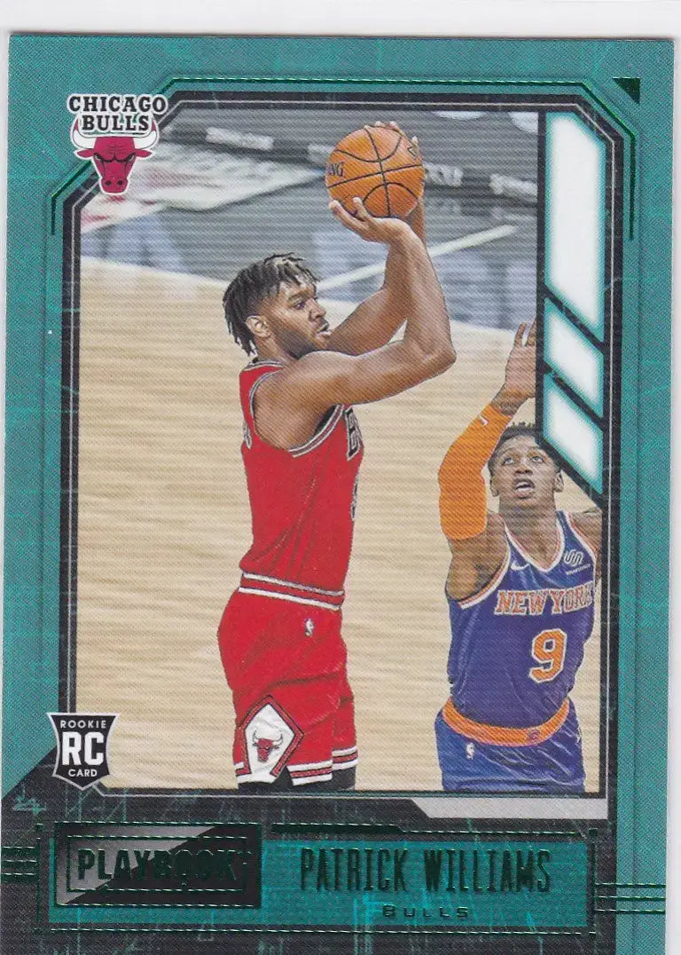 2020-21 Chronicles Playbook #184 Patrick Williams RC Chicago Bulls
