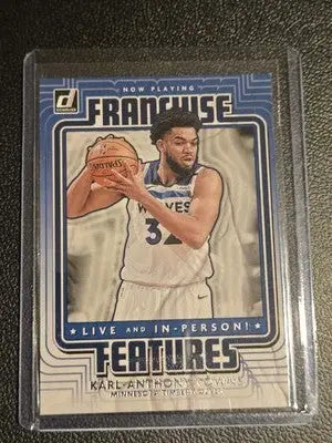 2020-21 Donruss #18 Karl-Anthony Towns Franchise Features - Basketball Card Single
