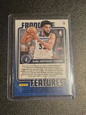 2020-21 Donruss #18 Karl-Anthony Towns Franchise Features - Basketball Card Single