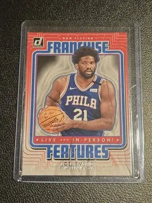 2020-21 Donruss #23 Joel Embiid Franchise Features - Basketball Card Single