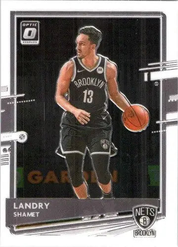 2020-21 Donruss Optic #133 Landry Shamet NM-MT Nets ID:49365 - Basketball Card Single